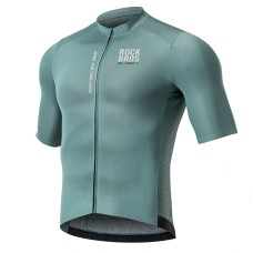 Rockbros 15120014018 ROAD TO SKY men&amp;#39;s cycling jersey, short sleeve, L - gray-blue