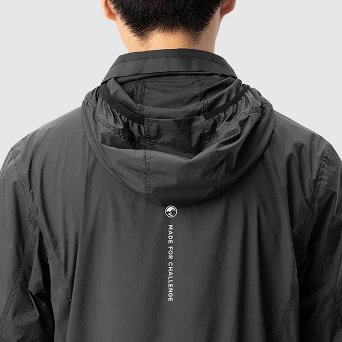 Rockbros TLWT002 ROAD TO SKY M Bicycle Windbreaker - Black