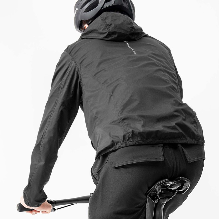 Rockbros TLWT002 ROAD TO SKY M Bicycle Windbreaker - Black