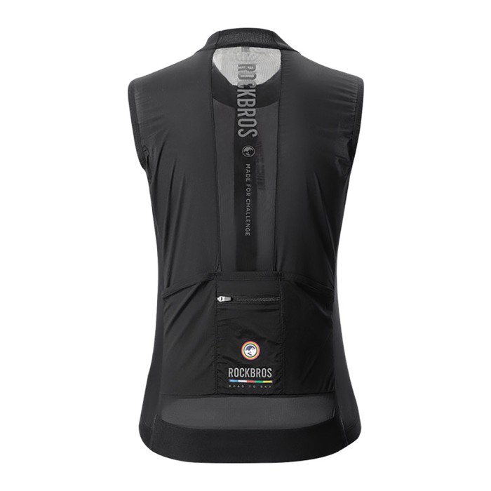 Rockbros TLMJ003 ROAD TO SKY Women&amp;#39;s Lightweight Breathable Cycling Vest S - Black