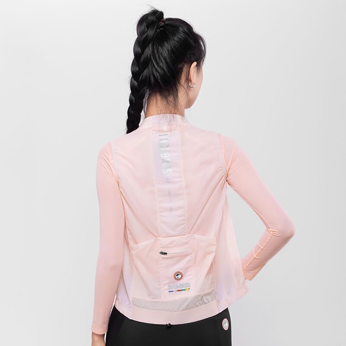 Rockbros TLMJ003 ROAD TO SKY women&amp;#39;s lightweight breathable cycling vest S - pink
