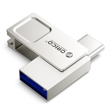 Orico U301 256GB USB-A USB-C USB 3.2 Gen 1 Pendrive - Silver