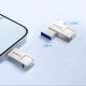 Orico U301 256GB USB-A USB-C USB 3.2 Gen 1 Pendrive - Silver
