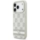 DKNY Checkered with Printed Stripes iPhone 17 Pro Case - Beige