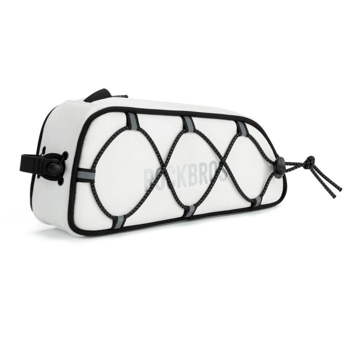 Rockbros TL004 ROAD TO SKY 0.7L Waterproof Frame Bike Bag - White