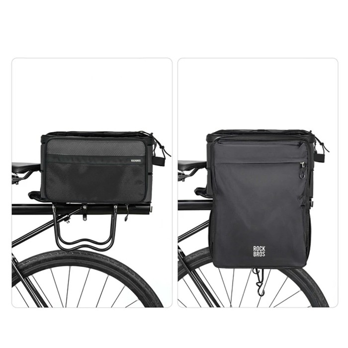 Rockbros A30 ROAD TO SKY Foldable Bike Bag for Trunk 15-30L - Black