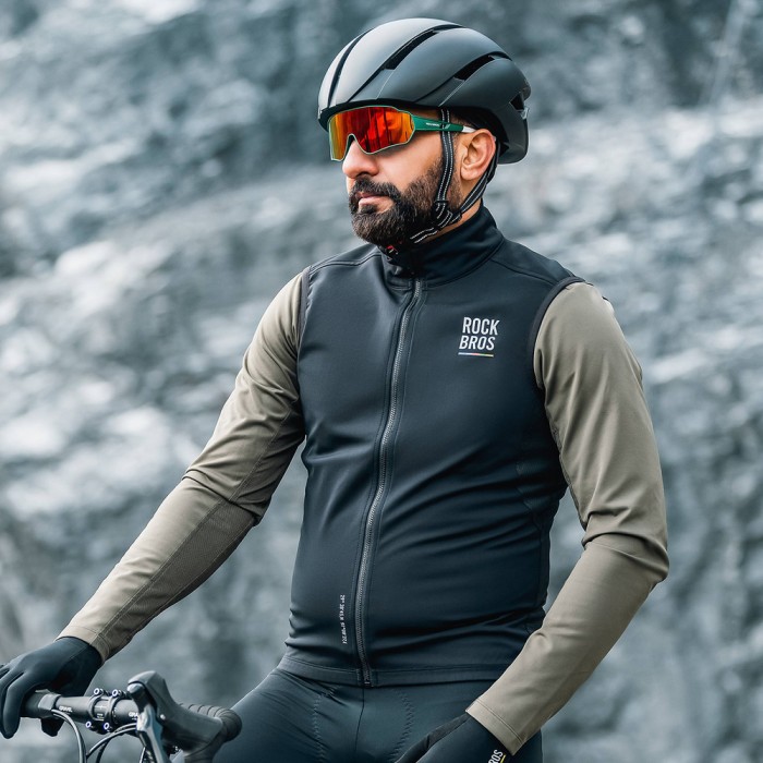 Rockbros TLMJ002 ROAD TO SKY windproof vest insulated M - black