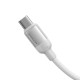 Joyroom S-A62 Lively Series 3A USB-A - USB-C cable 1.2 m - white