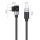 Orico CW240 USB-C to USB-C PD 240W 20Gb/s 0.5m Angled Cable - Black