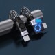 Orico C2CWT USB-C to USB-C PD Angled Cable 100W 20Gbps 4K 60Hz 2m - Black