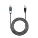 Orico LDC2C USB-C - USB-C PD 100W Cable with LED Display 480 Mbps 3 m - Black