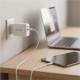 Tech-Protect NCA65W-GAN 2-Port PD 65W / QC3.0 2-Port Wall Charger - White