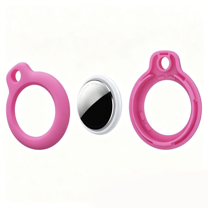 Tech-Protect Rough Case for Apple AirTag 1/2 - Pink