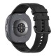 Tech-Protect Silicone Evo Strap for Samsung Galaxy Watch 40/44/46 mm - Black