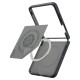 Spigen Nano Pop MagSafe Case for Samsung Galaxy Z Flip 8 - Black and Gray