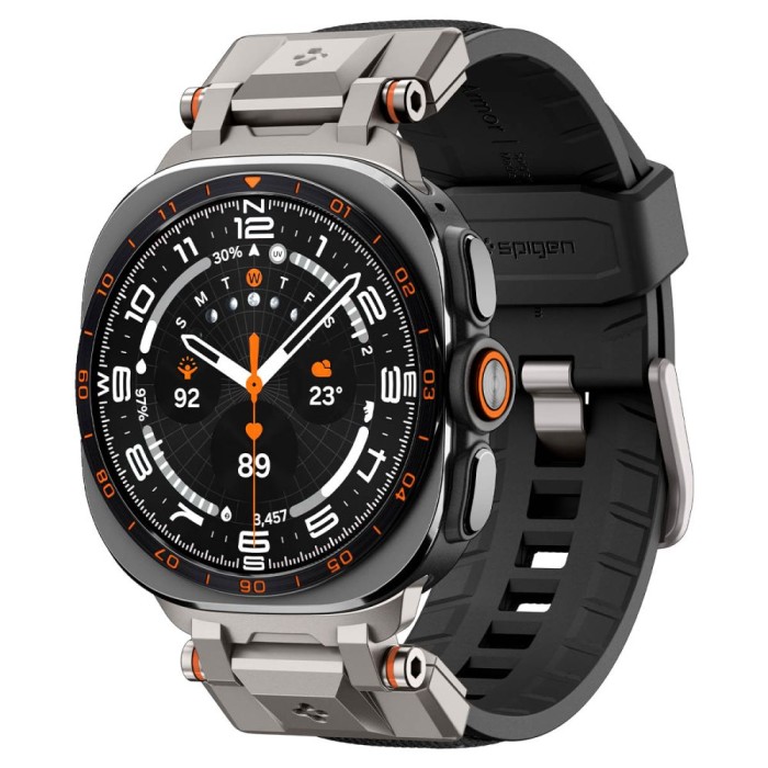 Spigen DuraPro Armor Samsung Galaxy Watch Ultra 47mm Strap - Black