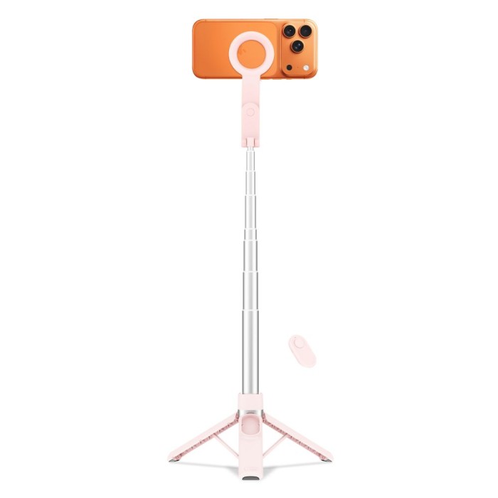 Tech-Protect L11S MagSafe Bluetooth Selfie Stick - Pink
