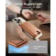 ESR Classic Magnetic Wallet MagSafe for Phone - Brown