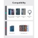 ESR Classic RFID Magnetic Wallet Stand MagSafe for Phone - Brown