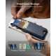 ESR Classic RFID Magnetic Wallet MagSafe for Phone - Navy Blue