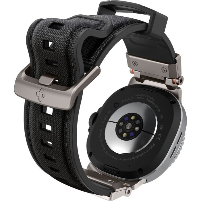 Spigen DuraPro Armor Strap for Samsung Galaxy Watch 40/44/46 mm - Black