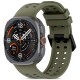 Tech-Protect Silicone Air Strap for Samsung Galaxy Watch Ultra 47mm - Olive