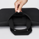 Wozinsky WNT-15B 15.6" Laptop Bag with Retractable Neoprene Handle - Black