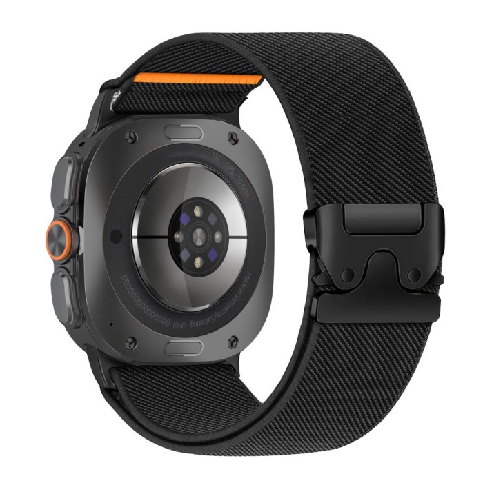 Tech-Protect Nylon Clasp for Samsung Galaxy Watch Ultra 47mm - Black