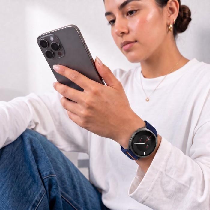 Tech-Protect Nylon Clasp for Samsung Galaxy Watch Ultra 47mm - Navy Blue