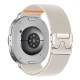 Tech-Protect Nylon Clasp Strap for Samsung Galaxy Watch 40/44/46 mm - Beige