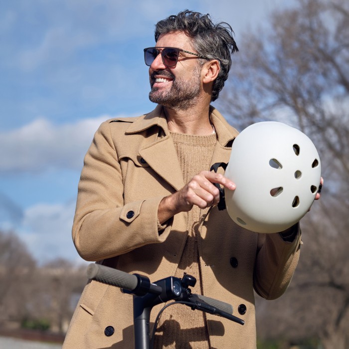 Wozinsky Lightweight BMX/Scooter Helmet M - White