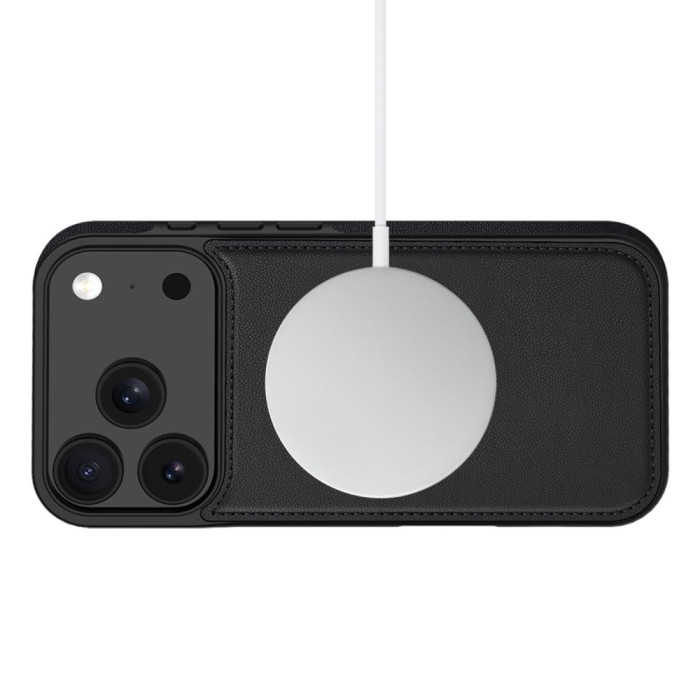 Tech-Protect Wallet MagSafe Case for iPhone 17 Pro Max - Matte Black