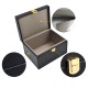 Signal blocking chest Radio blocking Faraday Box for car keys smartphone black