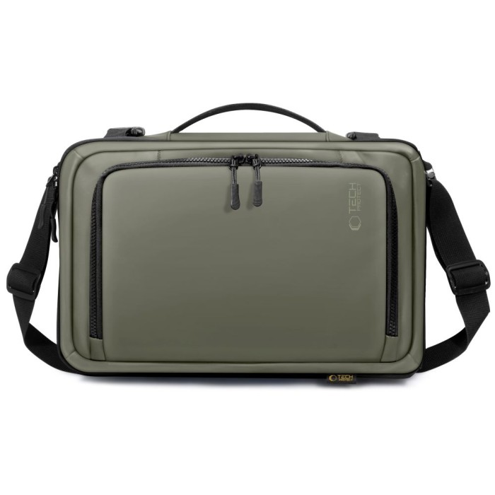 Tech-Protect Defender S50 Backpack for Ryanair &amp;amp; Wizzar, 20L Laptop - Olive