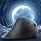 Wozinsky WWM-1076 Wireless Vertical Ergonomic Mouse 3600 DPI - Black