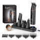 MAXGROOM LK-892 multifunctional trimmer with replaceable tips - black