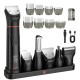 MAXGROOM JK-666 6-in-1 trimmer for beard, hair, body, nose and ears IPX6 - black