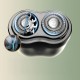 MAXGROOM 208 Rated Electric Shaver - Silver