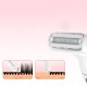 MAXGROOM ZC-T18 multifunctional women&amp;#39;s trimmer with replaceable tips - white and pink