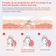 MAXGROOM M-169 ultrasonic cavitation peeling device with LED light therapy - white