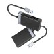 Orico CL4D-A3 USB-A 3.0 SD microSD CF MS 5 Gb/s Memory Card Reader - Black and Silver