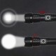 Wozinsky WLT-15W 15W 1500lm CREE IP65 Tactical Flashlight with Adjustable Beam - Black