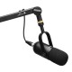BOYA BY-DM500 Cardioid XLR Dynamic Microphone for Podcasts - Black