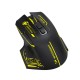 Wozinsky WMGB-1181 Wireless Optical Gaming Mouse 3200 DPI with Built-in Battery and Backlight - Black and Yellow