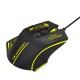 Wozinsky WMGK-1181W Wired Optical Gaming Mouse 7200 DPI with Backlight - Black and Yellow
