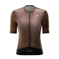 Rockbros 15110007003 TVI Women&amp;#39;s Short Sleeve Cycling Jersey S - Brown