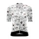 Rockbros 15110005003 Women&amp;#39;s Short Sleeve Cycling Jersey S - White