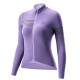 Rockbros YPW065 TVI Women&amp;#39;s Long Sleeve Cycling Jersey Fall/Winter S - Purple