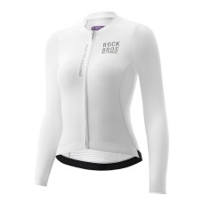 Rockbros 15110012003 ROAD TO SKY women&amp;#39;s cycling jersey long sleeve S - white