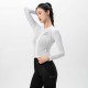 Rockbros 15110012003 ROAD TO SKY women&amp;#39;s cycling jersey long sleeve S - white